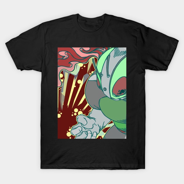 kamen rider ichigo T-Shirt by bayooart